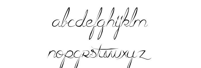 Ail et Fines Herbes Italic Font LOWERCASE
