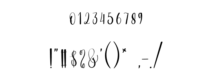 Aila Font Alte caractere