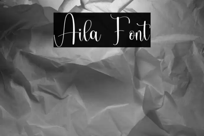 Aila Font examples