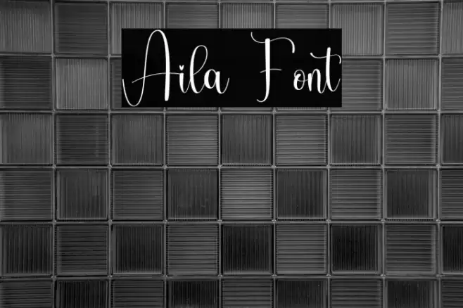 Aila Font examples