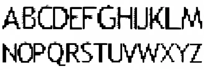 Aileenation フォント 大文字
