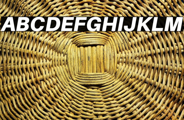 Aileron Black Italic Example 1