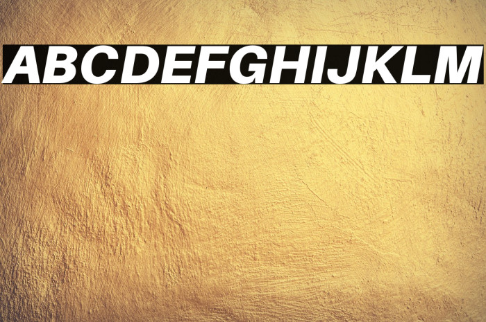 Aileron Black Italic Example 2