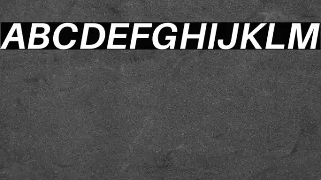 Aileron Bold Italic Font examples