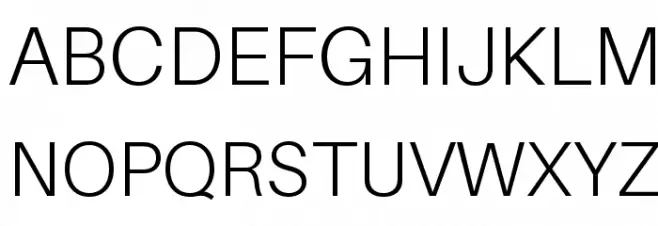 Aileron Light Schriftart Groß