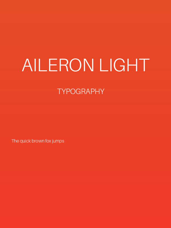 Aileron Light Poster