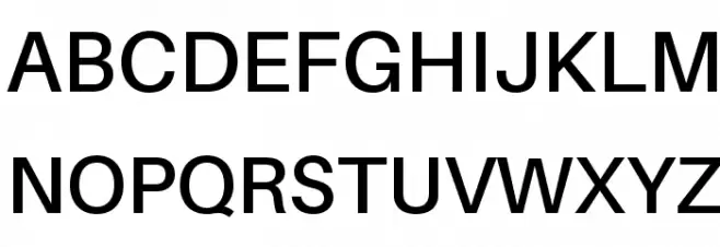 Aileron SemiBold Schriftart Groß