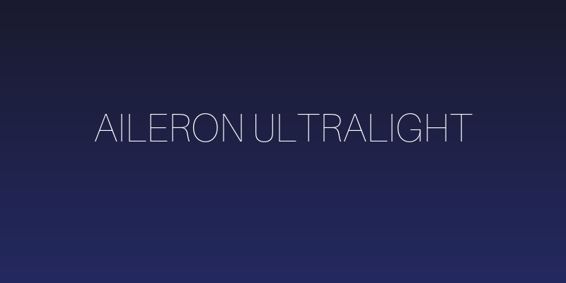 Aileron UltraLight Social Header