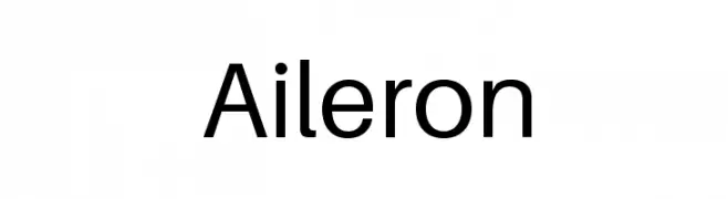 Aileron  Fuentes Gratis Descargar