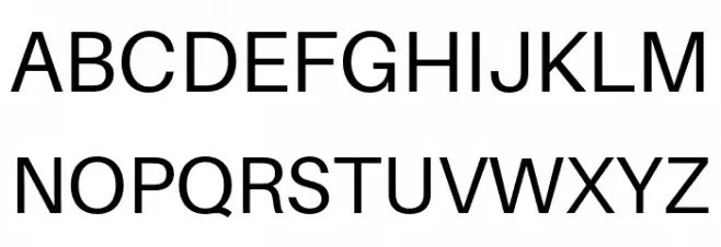 Aileron Font Litere mari