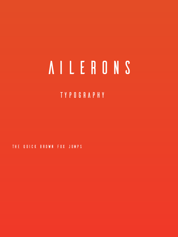Ailerons Poster