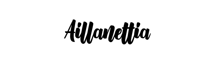 Aillanettia  免费字体下载