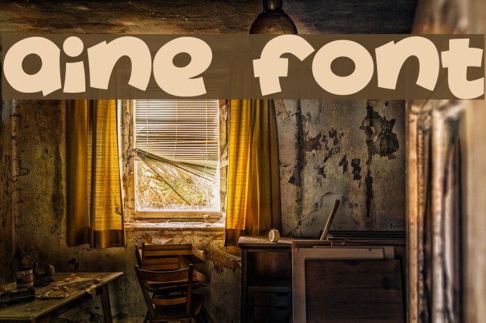 Aine Font examples