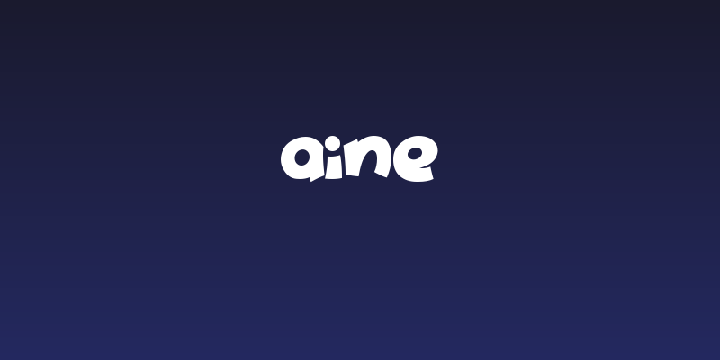 Aine Social Header