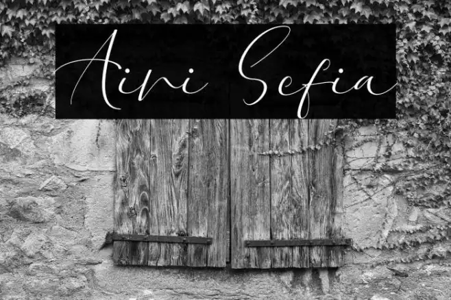 Aini Sefia Example 1