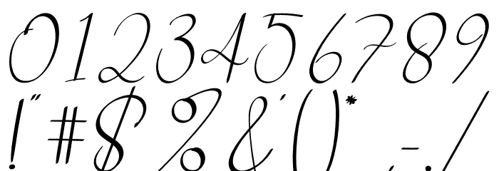 Ainsley Signature Font OTHER CHARS
