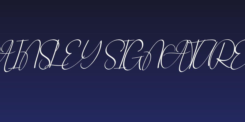 Ainsley Signature Social Header