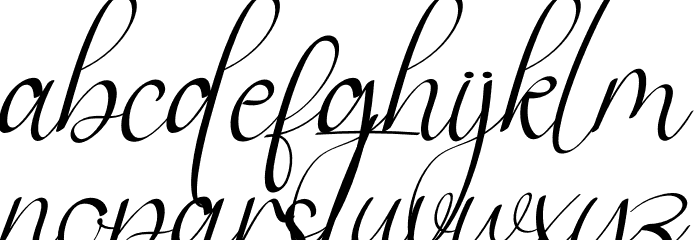 Ainsley Signature Font LOWERCASE