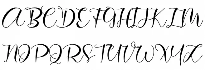 Ainsley Schriftart Groß