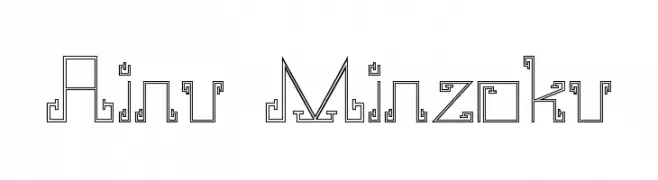 Ainu Minzoku  font caratteri gratis