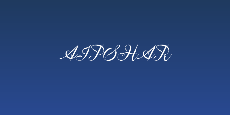 Aipshar Social Header