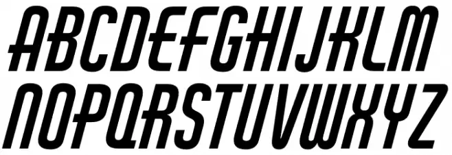 Air America Regular Schriftart Groß