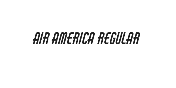 Air America Regular Logo