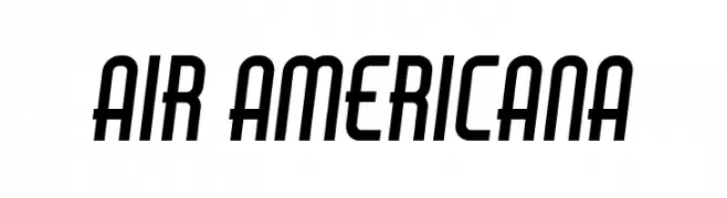 Air Americana  font caratteri gratis