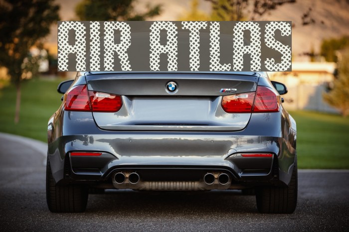 Air Atlas Font examples