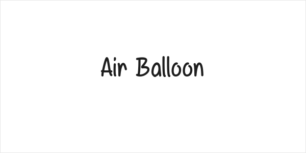 Air Balloon Logo
