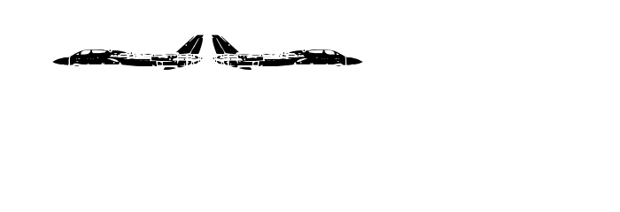 Air Force Font OTHER CHARS
