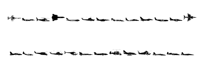 Air Force Font LOWERCASE