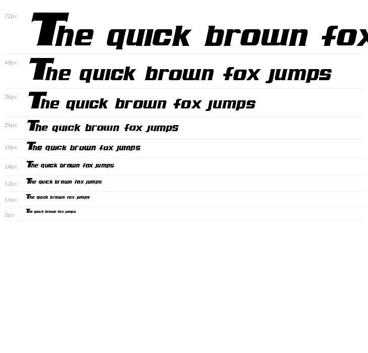 Air Millhouse Italic Waterfall