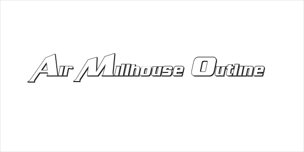 Air Millhouse Outline Logo