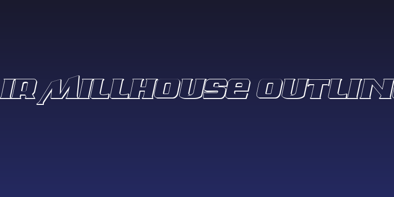 Air Millhouse Outline Social Header