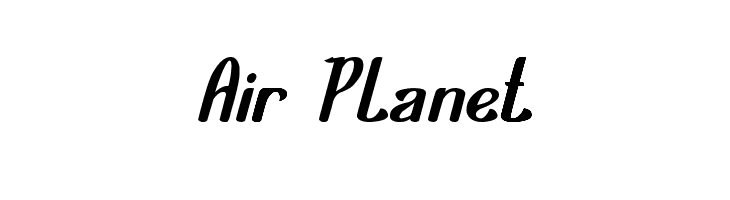 Air Planet Font