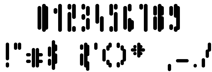 Air in Space Font OTHER CHARS