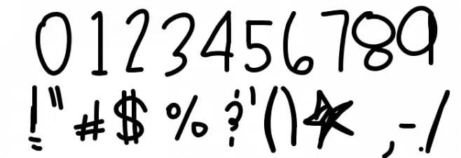 AirMax90 Font OTHER CHARS