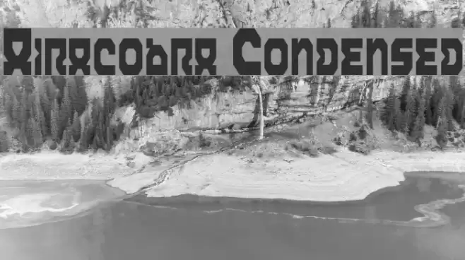 Airacobra Condensed Font examples