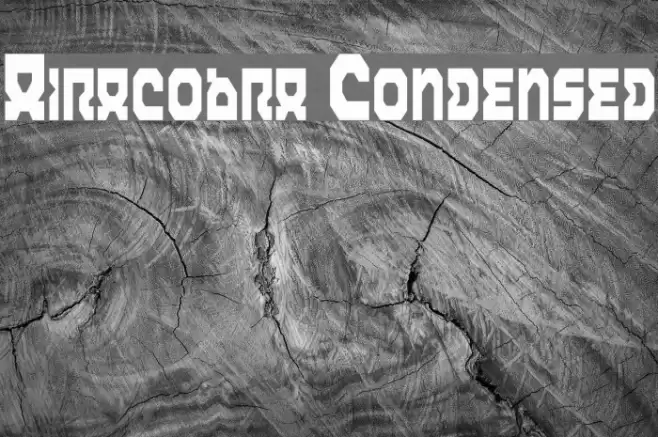 Airacobra Condensed Font examples