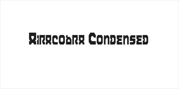 Airacobra Condensed Logo