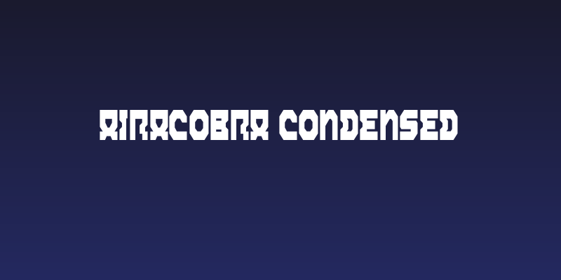 Airacobra Condensed Social Header
