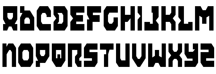 Airacobra Condensed Font Litere mici