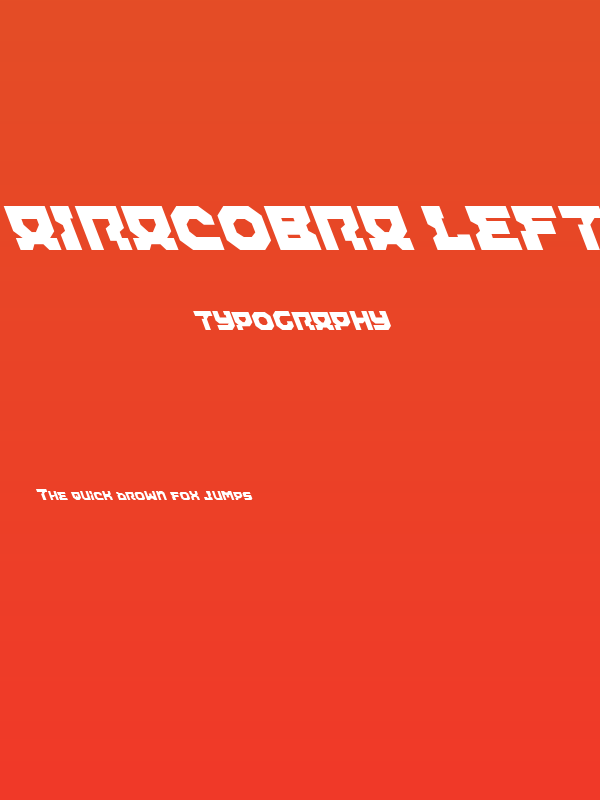 Airacobra Leftalic Poster