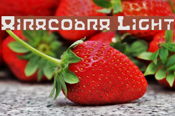 Airacobra Light Font examples