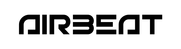 Airbeat  フリーフォントのダウンロード