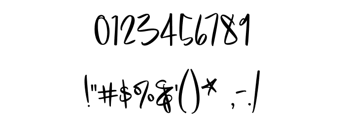 Airbender Font OTHER CHARS