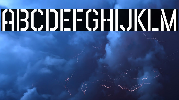 Airborne 86 Stencil Example 1