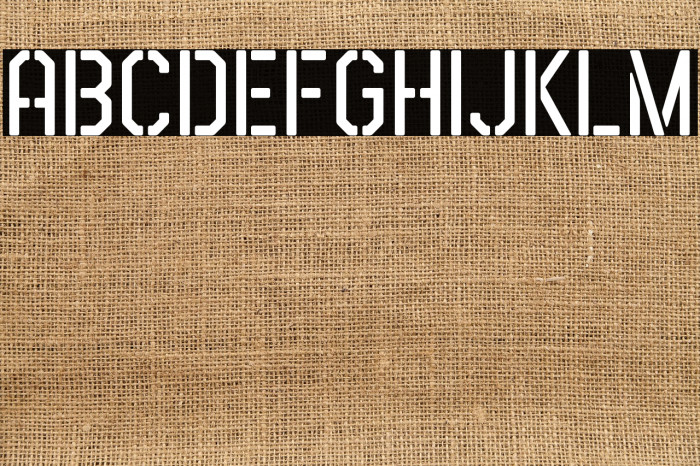 Airborne 86 Stencil Example 2