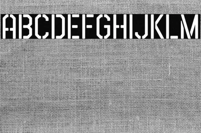 Airborne 86 Stencil Example 2